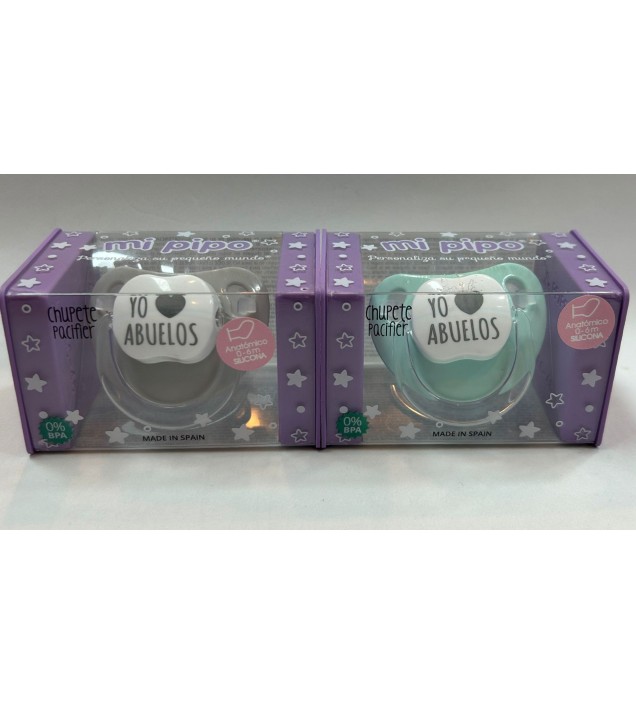 CHUPETE BEBE SILICONA