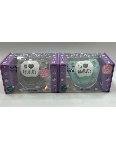 CHUPETE BEBE SILICONA