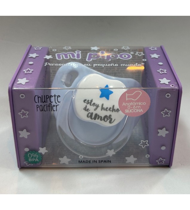 CHUPETE BEBE SILICONA 2