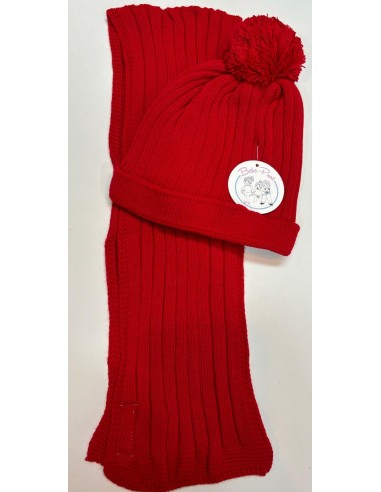 CONJUNTO DE  GORRO BEBÉ