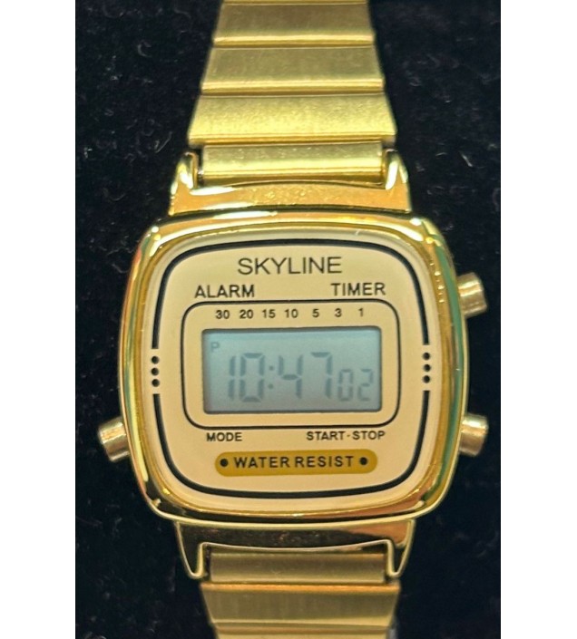 RELOJ MUJER ACERO DORADO