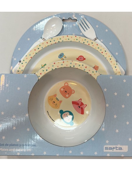 SET VAJILLA ANIMAL