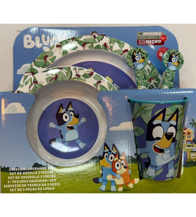 SET VAJILLA BLUEY