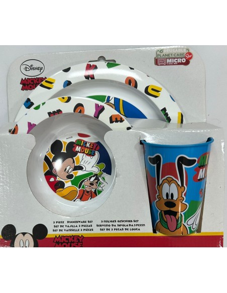 SET VAJILLA MICKEY
