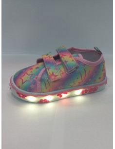 ZAPATILLA LONA LUCES