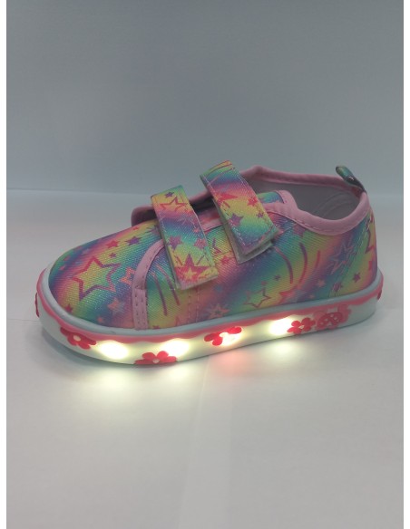 ZAPATILLA LONA LUCES