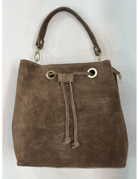 BOLSO PIEL BOMBONERA