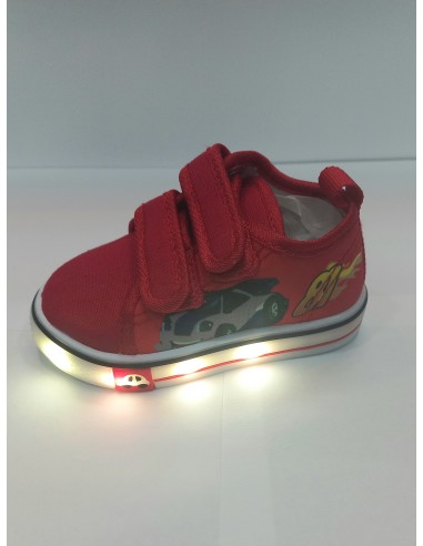 ZAPATILLA LONA LUCES