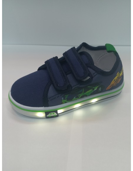 ZAPATILLA LONA LUCES