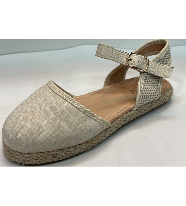 ESPARTEÑA NIÑA CON HEBILLA