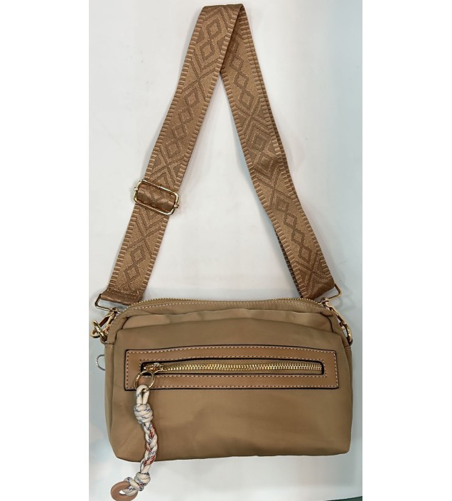 BOLSO BANDOLERA MULTICOMPARTIMENTO