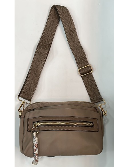 BOLSO BANDOLERA MULTICOMPARTIMENTO