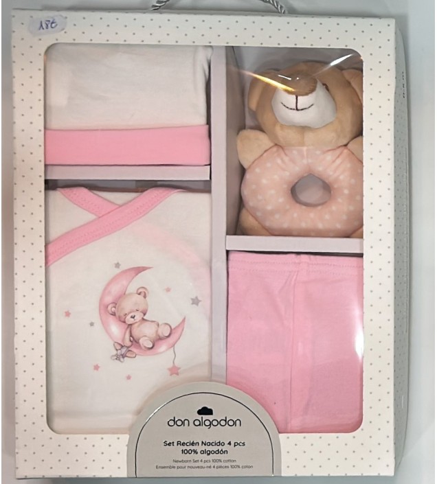 SET RECIEN NACIDO 4 PCS .