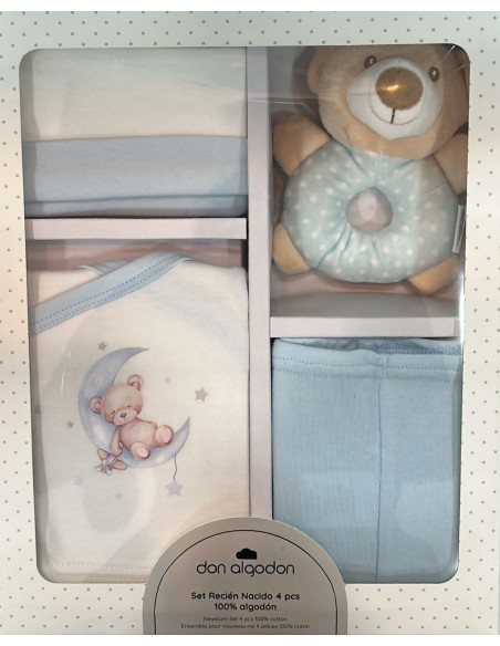 SET RECIEN NACIDO 4 PCS .