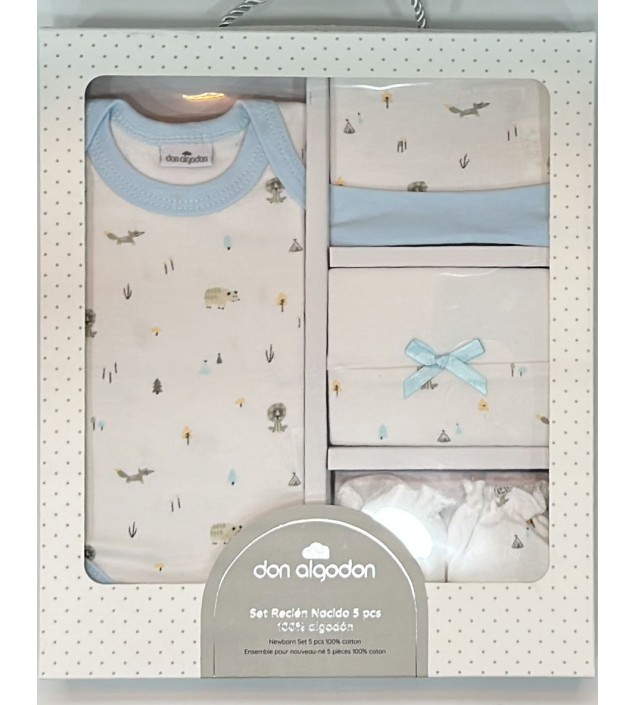 SET RECIEN NACIDO 5 PCS
