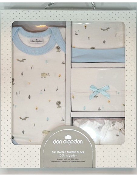 SET RECIEN NACIDO 5 PCS