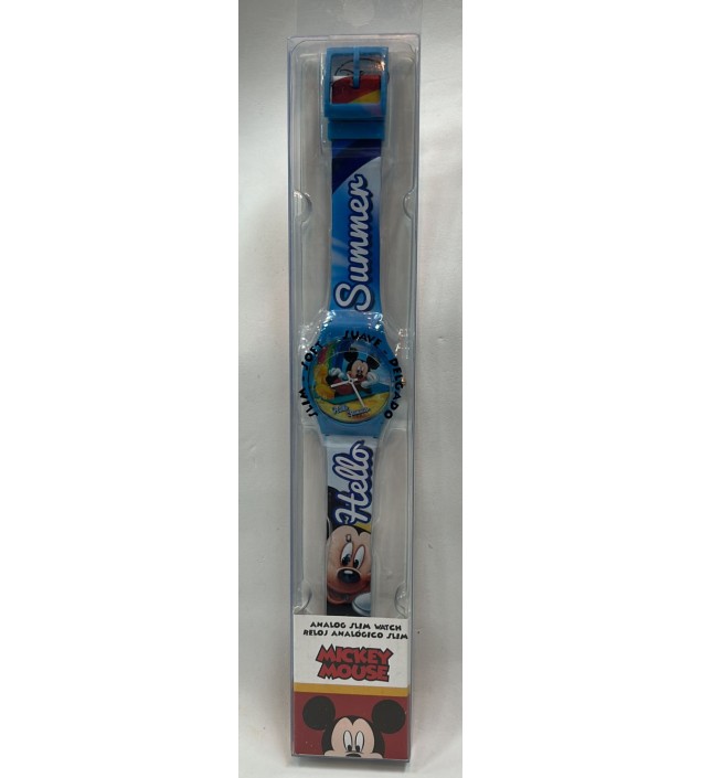 RELOJ ANALOGICO MICKEY MOUSE