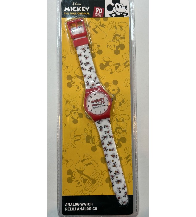 RELOJ ANALOGICO MICKEY MOUSE