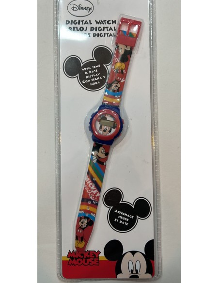 RELOJ DIGITAL MICKEY MOUSE
