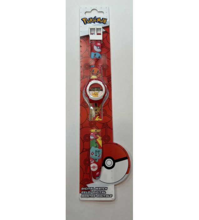 RELOJ DIGITAL POKEMON