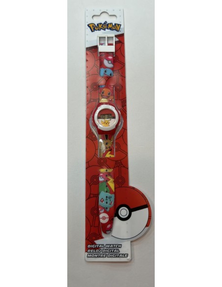 RELOJ DIGITAL POKEMON