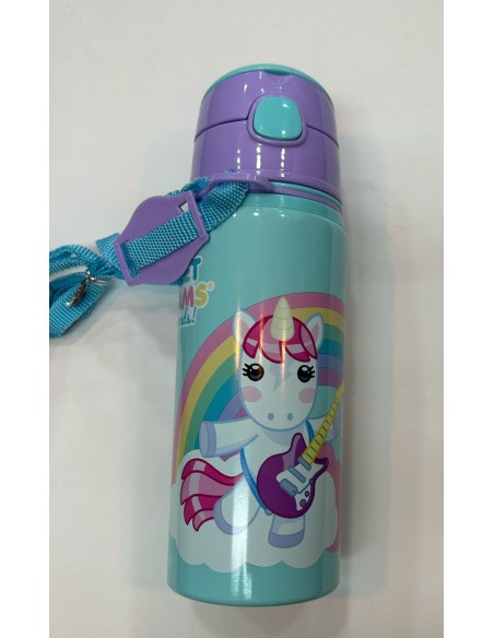 BOTELLA ALUMINIO UNICORNIO