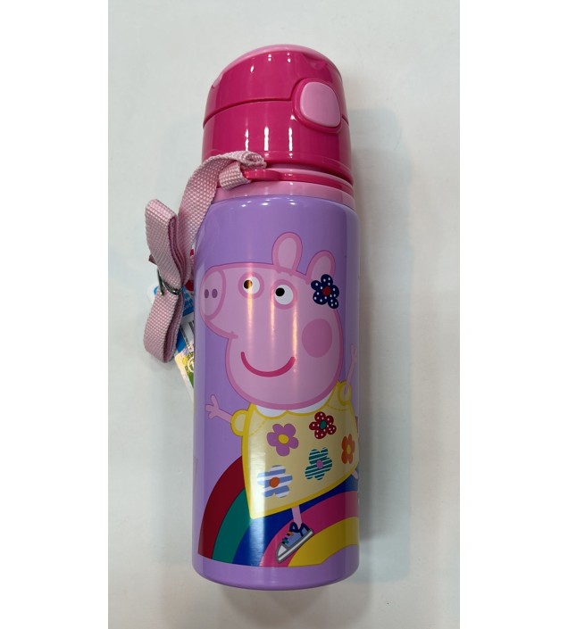 BOTELLA ALUMINIO PEPPA PIG