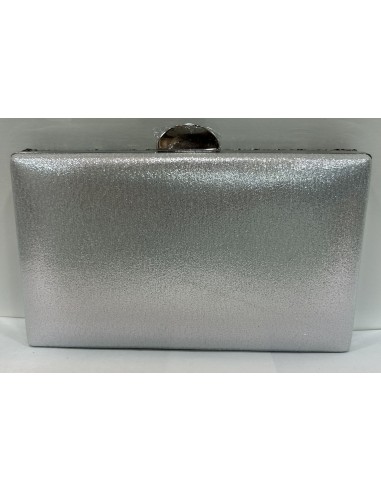 BOLSO PIEDRITAS PLATEADO