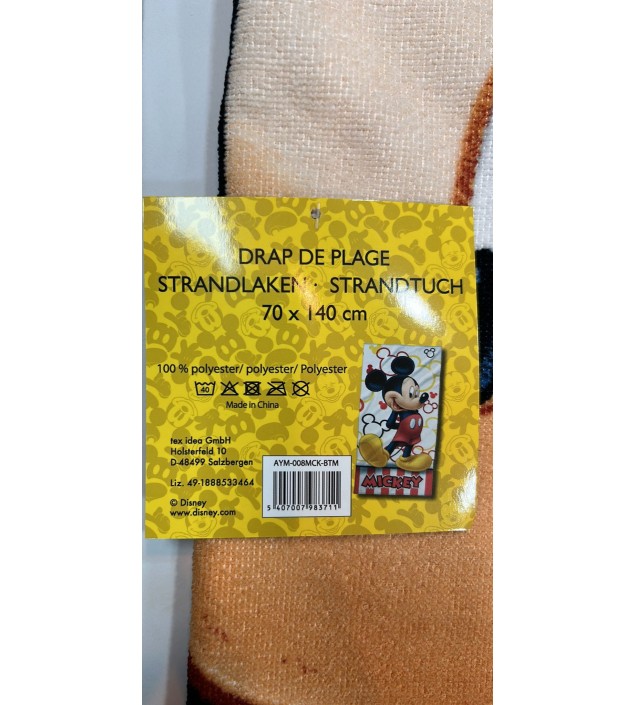 TOALLA MICKEY MOUSE 2