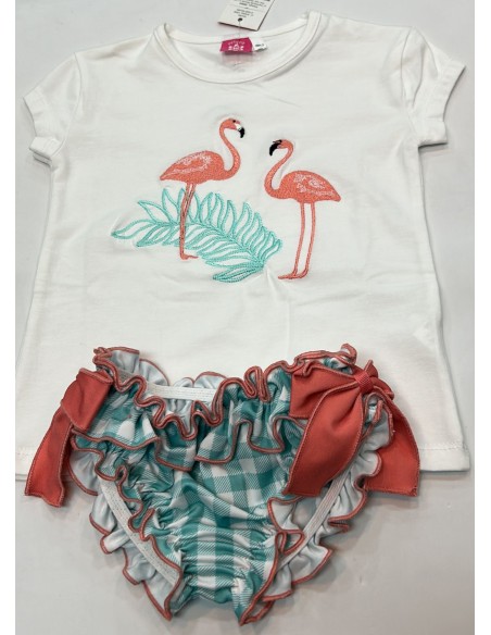 BAÑADOR FLAMENCO NIÑA