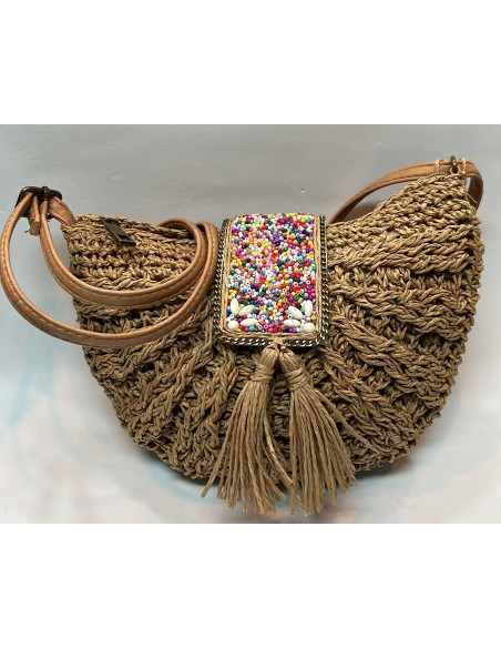 BOLSO DE RAFIA