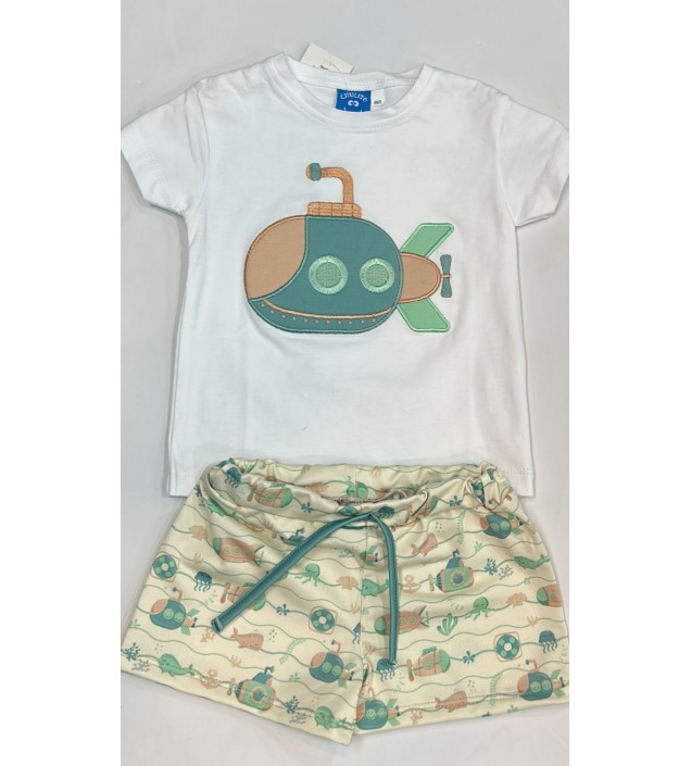 CONJUNTO BAÑADOR SUBMARINO
