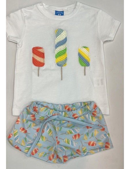 CONJUNTO BAÑADOR HELADO