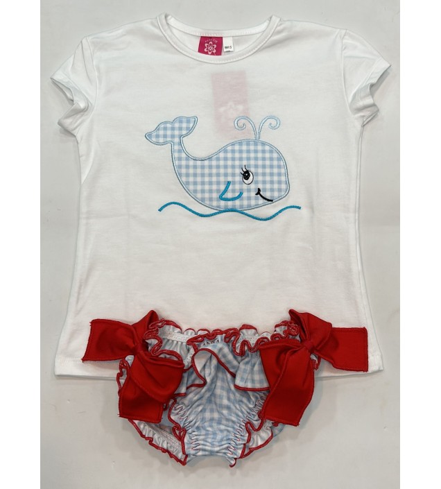 CONJUNTO BAÑADOR BALLENITA