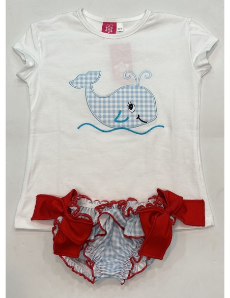 CONJUNTO BAÑADOR BALLENITA