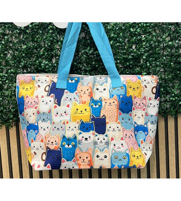 BOLSO PISCINA / PLAYA GATITOS 2