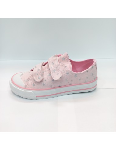 ZAPATILLAS LONA VELCRO ESTRELLAS