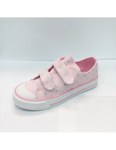 ZAPATILLAS LONA VELCRO ESTRELLAS