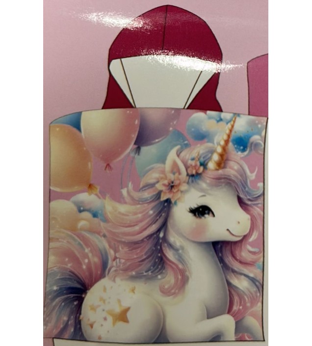 CAPA DE BAÑO UNICORNIO