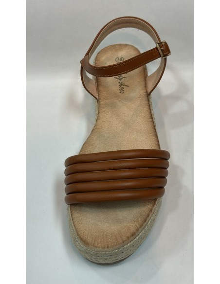 SANDALIA MARRON