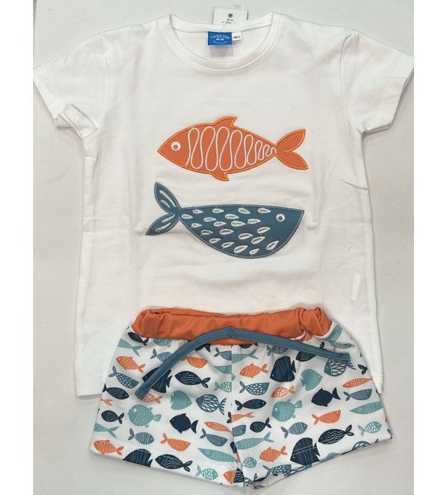 CONJUNTO BAÑADOR PEZ NIÑO Z