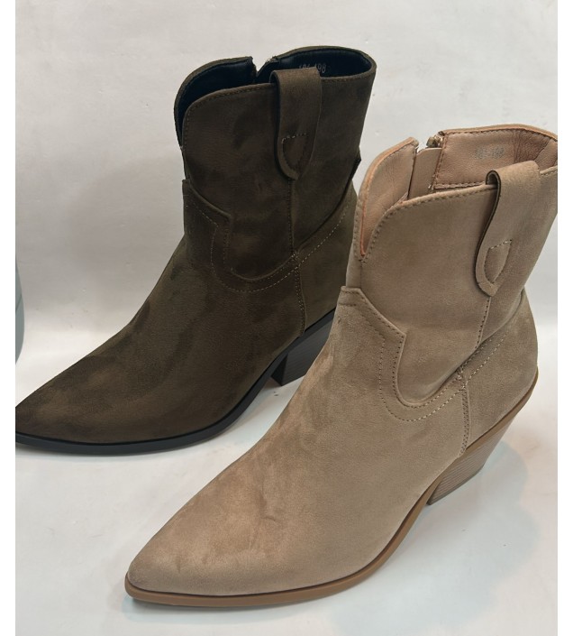 BOTIN PICO VERDE / BEIG