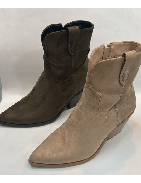 BOTIN PICO VERDE / BEIG