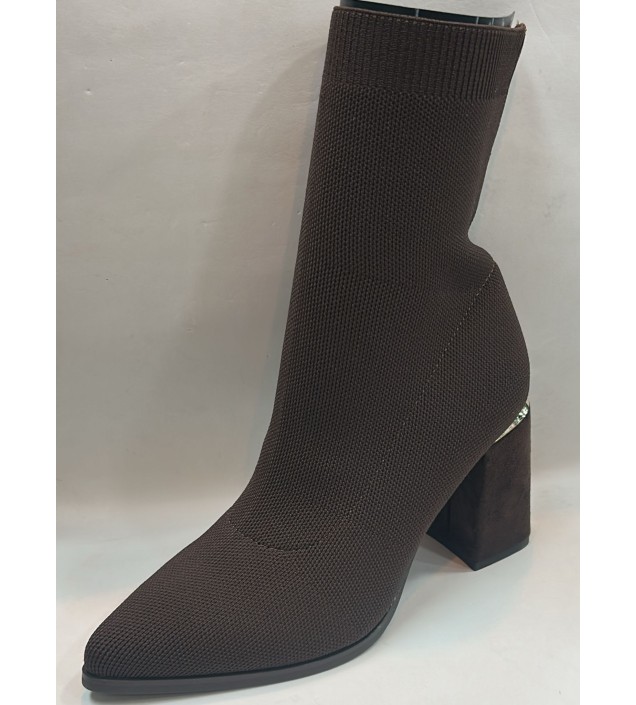 BOTIN CALCETIN MARRON