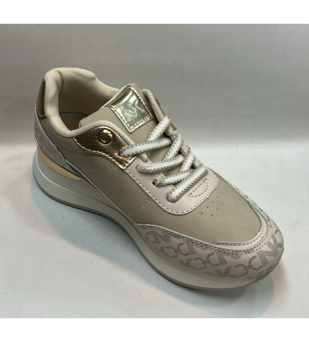 ZAPATILLA BEIG PLATAFORMA 2