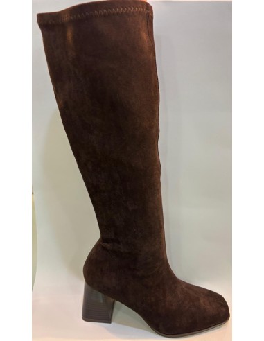 BOTA ALTA NEGRA / BEIG / MARRON