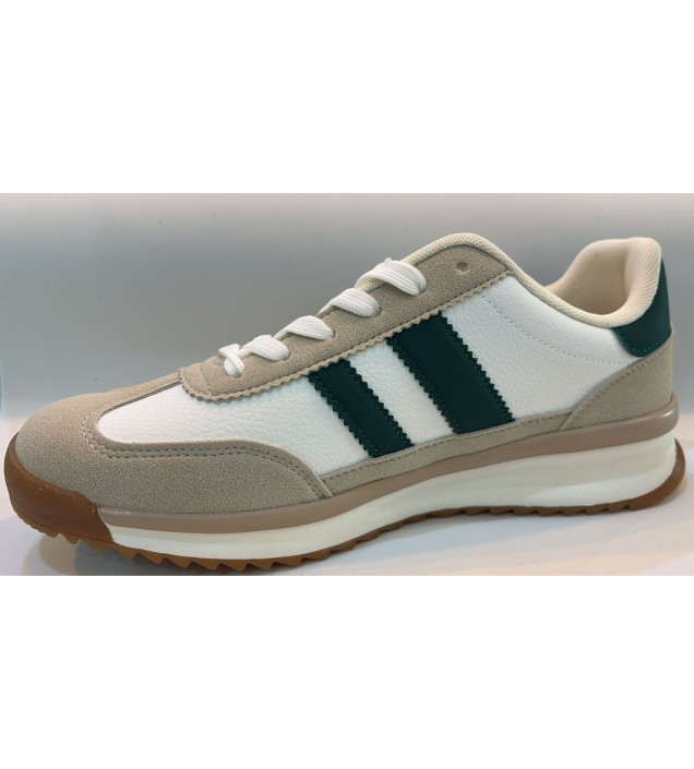 ZAPATILLA RAYAS VERDE