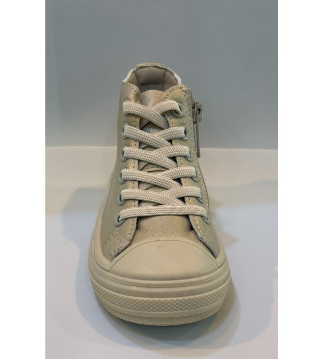 ZAPATILLAS ALTAS ORO / MARRON 2