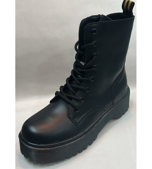 BOTA MILITAR NEGRA