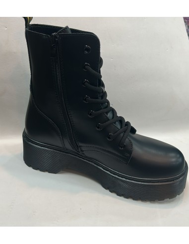 BOTA MILITAR NEGRA